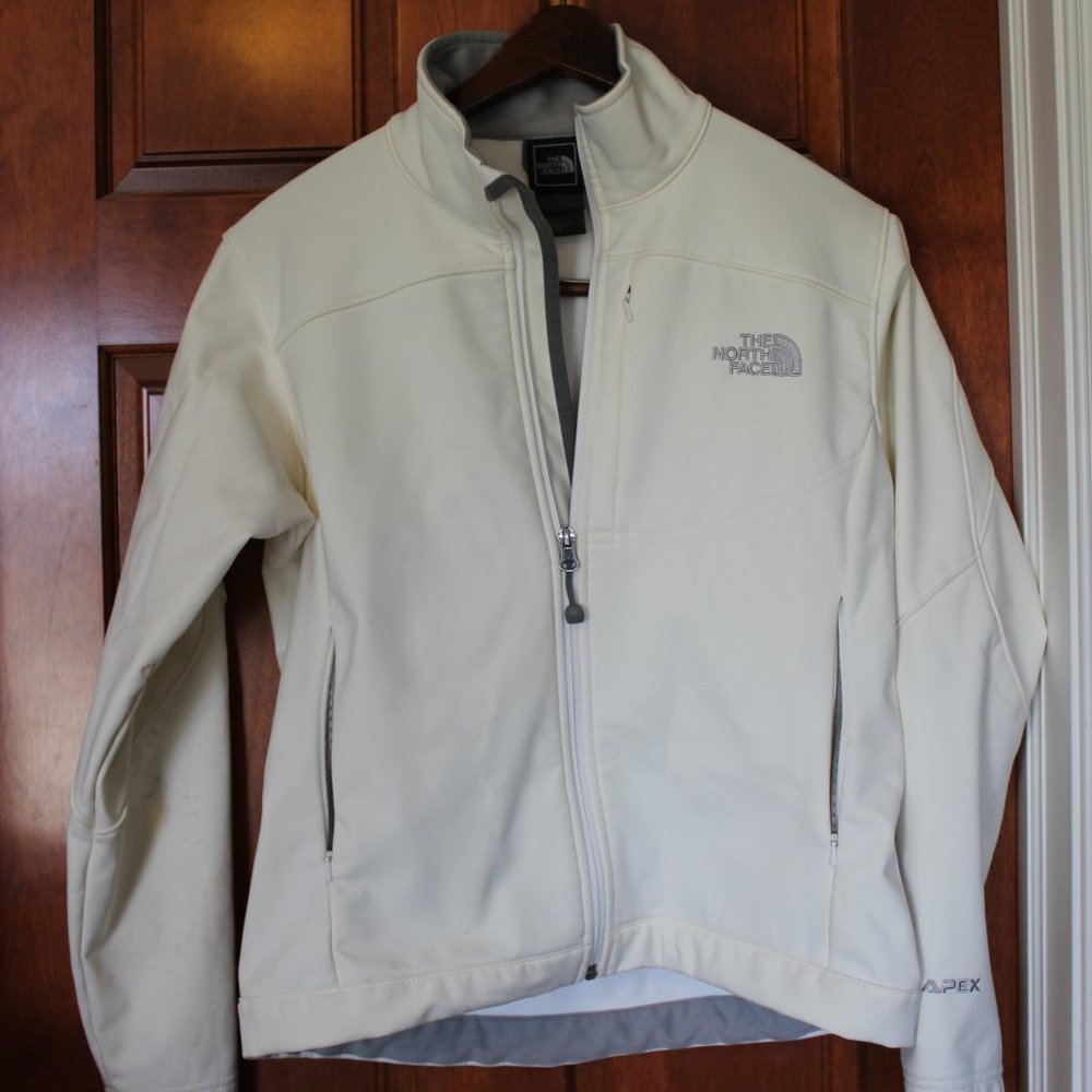 North Face White Shell Jacket